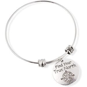 Find Your True North Bangle Bracelet Jewelry